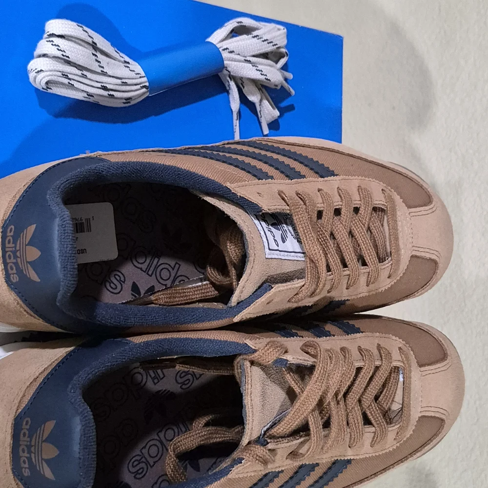 Adidas SL 72 RS Men's Brown/Blue Sneakers JR8770 Size 7.5 - Picture 5 of 6